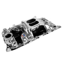 Load image into Gallery viewer, Edelbrock Engine Intake Manifold Edelbrock RPM Air-Gap Intake Manifold for Big-Block Chevy Oval Port, Chrome Plasma Finish 7561-CP