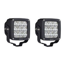 Load image into Gallery viewer, Westin Axis LED Auxiliary Light 4.5 inch x 4.5 inch Square Flood w/3W Osram (Set of 2) - Black Westin