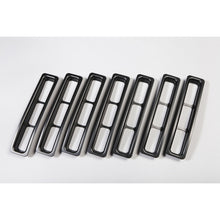 Load image into Gallery viewer, Rugged Ridge Grille Inserts Black 97-06 Jeep Wrangler Rugged Ridge