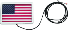 Load image into Gallery viewer, Kuryakyn Freedom Flag LED 4in X 6in Chrome Misc Powersports Kuryakyn