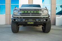 Load image into Gallery viewer, DV8 Offroad 2021 Ford Bronco Capable Bumper Slanted Front License Plate Mount Uncategorized DV8 Offroad