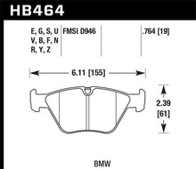Load image into Gallery viewer, Hawk 01-06 BMW 330Ci / 01-05 330i/330Xi / 01-06 M3 DTC-60 Race Front Brake Pads Brake Pads - Racing Hawk Performance