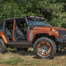 Load image into Gallery viewer, Rugged Ridge Fortis Tube Doors Front 07-18 Jeep Wrangler JK Rugged Ridge
