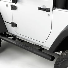 Load image into Gallery viewer, Rugged Ridge 4 1/4-In Oval Side Step Black 07-18 Jeep Wrangler JK Rugged Ridge