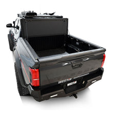 Load image into Gallery viewer, Westin 2024 Toyota Tacoma 2WD/4WD 5ft. Bed Hard Tri-Fold Tonneau Cover - Black Westin