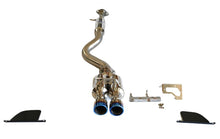 Load image into Gallery viewer, Invidia 22+ Toyota GR Corolla R400 Rolled Titanium Tip Cat-Back Invidia