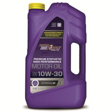 Load image into Gallery viewer, Royal Purple Premium Synthetic High Performance Multi-Grade 10W-30 Motor Oil - 5 Quart Royal Purple