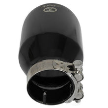 Load image into Gallery viewer, aFe Tips afe Takeda Universal Exhaust Tip 2-1/2 IN Inlet x 4 IN Outlet x 6 IN L