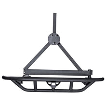 Load image into Gallery viewer, Rugged Ridge RRC Tire Carrier Black 87-06 Jeep Wrangler Rugged Ridge