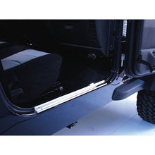 Load image into Gallery viewer, Rugged Ridge 97-06 Jeep Wrangler TJ Stainless Steel Door Entry Guards Rugged Ridge