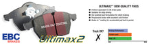 Load image into Gallery viewer, EBC 71-79 Volkswagen Beetle 1.3 (1300) Ultimax2 Front Brake Pads Brake Pads - OE EBC