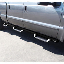 Load image into Gallery viewer, Westin/HDX 99-16 Ford F-250/350 Crew Cab (6.75ft Bed) Stainless Drop Nerf Step Bars - Textured Black Westin