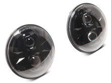Load image into Gallery viewer, Raxiom 07-18 Jeep Wrangler JK Axial Series DB1 LED Headlights- Black Housing- Clear Lens | J181074