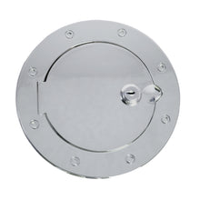 Load image into Gallery viewer, Rugged Ridge 07-18 Jeep Wrangler JK Stainless Steel Locking Gas Cap Door Rugged Ridge