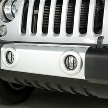 Load image into Gallery viewer, Rugged Ridge 07-18 Jeep Wrangler JK Black Fog Light Euro Guards Rugged Ridge