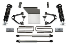 Load image into Gallery viewer, Fabtech FABK1070DL Fabtech 14-18 GM K1500 w/OE Alum. UCA 4in Budget UCA System w/DL 2.5 Coilovers & Rear DL Shocks