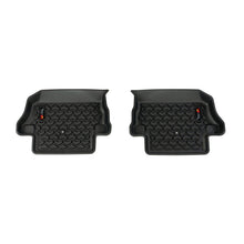 Load image into Gallery viewer, Rugged Ridge Floor Liner Rear Black 2018-2020 Jeep Wrangler JL 2 Dr Rugged Ridge
