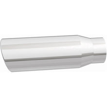 Load image into Gallery viewer, MagnaFlow Exhaust Products Exhaust Tail Pipe Tip MagnaFlow Exhaust Products Magnaflow Single Exhaust Tip - 3in. Inlet/4in. Outlet 35116