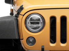 Load image into Gallery viewer, Raxiom 97-18 Jeep Wrangler TJ & JK Axial 7-In LED Headlights w/ DRL- Chrome Housing (Clear Lens) Headlights Raxiom