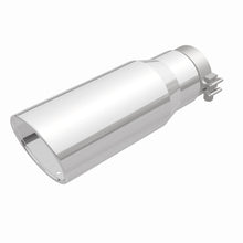 Load image into Gallery viewer, MagnaFlow Exhaust Products Exhaust Tail Pipe Tip MagnaFlow Exhaust Products Magnaflow Single Exhaust Tip - 3.5in. Inlet/5in. Outlet 35213