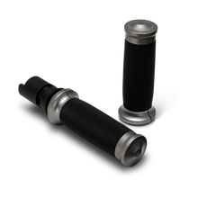 Load image into Gallery viewer, Performance Machine 24-25 Touring, 2025 Softail TBW Contour Handle Grip Set - Gun Metal Gray Performance Machine