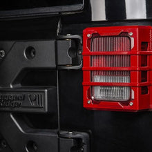 Load image into Gallery viewer, Rugged Ridge 07-18 Jeep Wrangler JK Red Elite Tail Light Guards Rugged Ridge