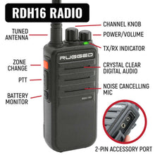 Load image into Gallery viewer, Rugged Radios IMSA Driver & Crew Chief Long Track Racing Kit w/ RDH16 Radios | IMSA-RDH-U-LT