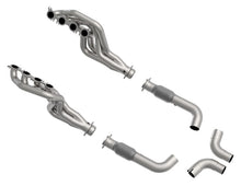 Load image into Gallery viewer, Kooks 2020 Mustang GT500 5.2L 2in x 3in SS Headers w/GREEN Catted Connection Pipe Headers & Manifolds Kooks Headers