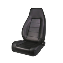 Load image into Gallery viewer, Rugged Ridge High-Back Front Seat Reclinable Black Denim 76-02 CJ&W Rugged Ridge