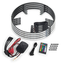 Load image into Gallery viewer, ORACLE Lighting LED Illuminated Wheel Rings 16.5in PLASMA ColorSHIFT w/BC2 Bluetooth Controller ORACLE Lighting
