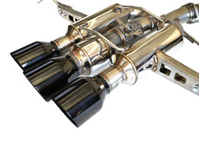 Load image into Gallery viewer, Invidia 22+ HONDA CIVIC TYPE-R FL5 R400 SINGLE LAYER BLACK TIP CAT-BACK (NON POLISH PIPE) Invidia