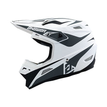 Load image into Gallery viewer, Answer 26 AR1 Mototown Helmet Glossy White/Grey/Black Youth - Medium