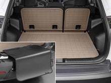 Load image into Gallery viewer, WeatherTech 21-26 Cadillac Escalade Behind Seating w/Bumper Protector SeatBack Cargo Liner - Tan | 411716IMSK