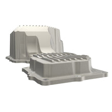 Load image into Gallery viewer, aFe GM Diesel Trucks 17-19 V8-6.6L L5P POWER Street Series Engine Oil Pan Raw w/ Machined Fins