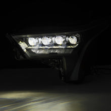 Load image into Gallery viewer, AlphaRex 22-23 Toyota Tundra NOVA-Series Headlights Black w/Amber DRL - Req 810029 OR 810030 AlphaRex
