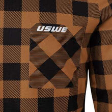 Load image into Gallery viewer, USWE Flannel Long Sleeve Lightweight Off-Road Jersey Bronze - Medium USWE