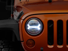 Load image into Gallery viewer, Raxiom 07-18 Jeep Wrangler JK LED Halo Headlights- Black Housing (Clear Lens) Headlights Raxiom