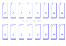 Load image into Gallery viewer, King Toyota 1UZ-FE/2UZ-FE/3UZ-FE Connecting Rod Bearing Set Bearings King Engine Bearings