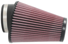 Load image into Gallery viewer, K&N Universal Clamp-On Air Filter 3-1/2in 10 Degree Flange 5-3/4in B 4-1/2in x 3-1/4in T 7in H Air Filters - Universal Fit K&N Engineering