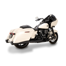 Load image into Gallery viewer, Vance & Hines Harley Davidson M8 Touring Razorback 450 Slip-ons - Black | 47960
