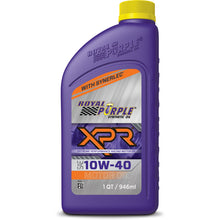 Load image into Gallery viewer, Royal Purple XPR Synthetic Extreme Performance 10W-40 Racing Oil - 1 Quart Royal Purple