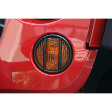 Load image into Gallery viewer, Rugged Ridge 07-18 Jeep Wrangler JK Black Turn Signal Euro Guards Rugged Ridge