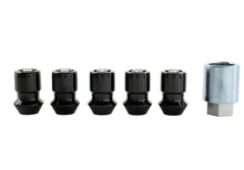 Load image into Gallery viewer, Ford Racing FRPM-1A043-B5 Ford Racing M12X1.5 Black Security Lug Nut - Set of 5