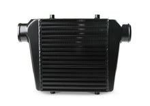 Load image into Gallery viewer, Frostbite Intercooler Frostbite Universal fit 11" X 12" X 3" core with 3" inlet/outlet - black FB601B