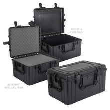 Load image into Gallery viewer, Go Rhino Cargo Boxes & Bags Go Rhino XVenture Gear Hard Case w/Foam - Extra Large 25in. / Lockable / IP67 - Tex. Blk