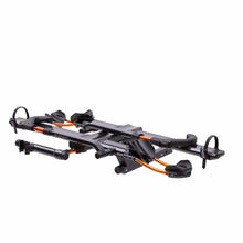 Load image into Gallery viewer, GOBI Racks Bike Racks GOBI Racks NV 2.0 GREY METALLIC WITH ORANGE ANODIZE 2 BIKE RACK W/2" RECEIVER NV22G
