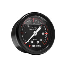Load image into Gallery viewer, Grams Performance Gauges Grams Performance 0-30 PSI Fuel Pressure Gauge