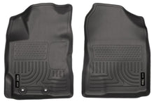 Load image into Gallery viewer, Husky Liners HSL13501 Husky Liners 12-18 Toyota Yaris WeatherBeater Black Front Floor Liners