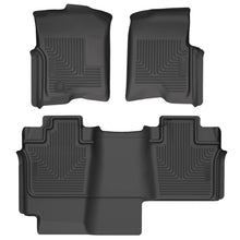 Load image into Gallery viewer, Husky Liners Floor Mats Husky Liners WEATHERBEATER FRONT AND REAR LINERS 04-08 F150 CREW CAB 93621