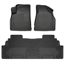 Load image into Gallery viewer, Husky Liners Floor Mats Husky Liners WEATHERBEATER SET 07-16 ACADIA/2017 ACADIA LIMITED/08-17 ENCLAVE/09-17 TRAVERSE W/2ND ROW BUCKETS 93451